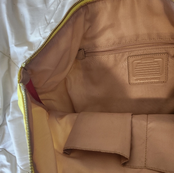 Yellow Coach Purse - Picture 16 of 16